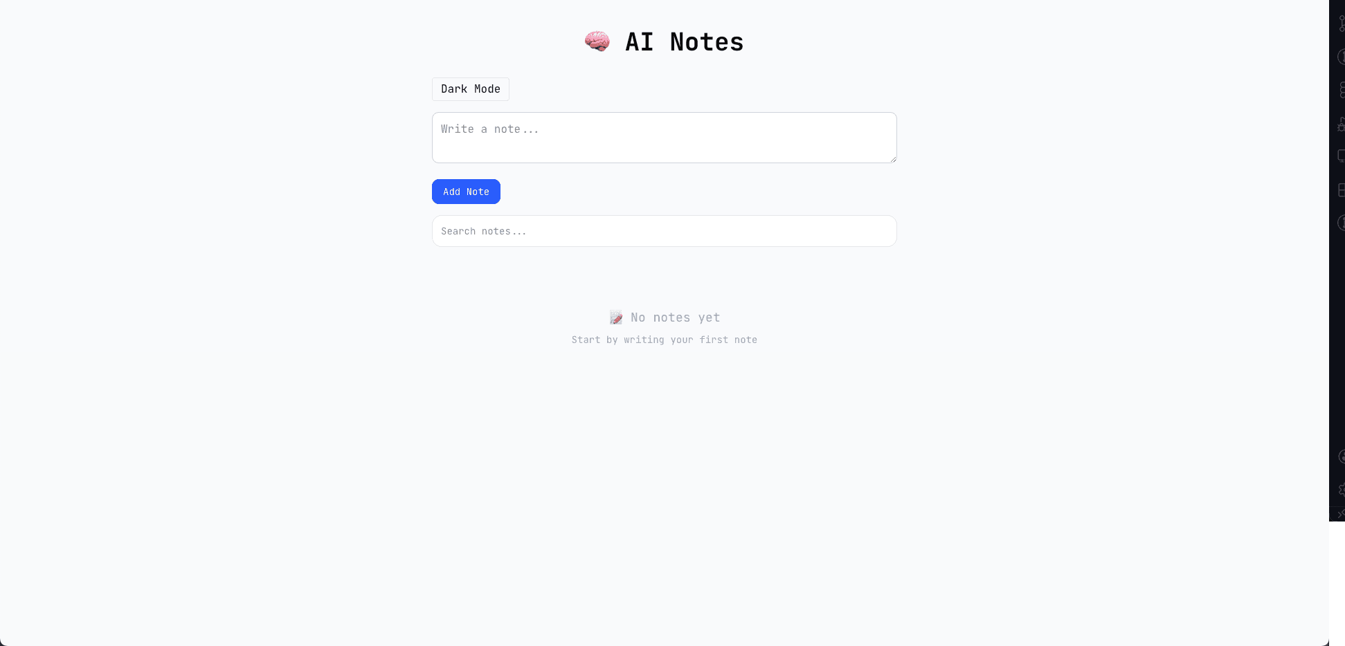 AI-powered note taking app with structured content generation
